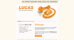 Desktop Screenshot of lucastel.com